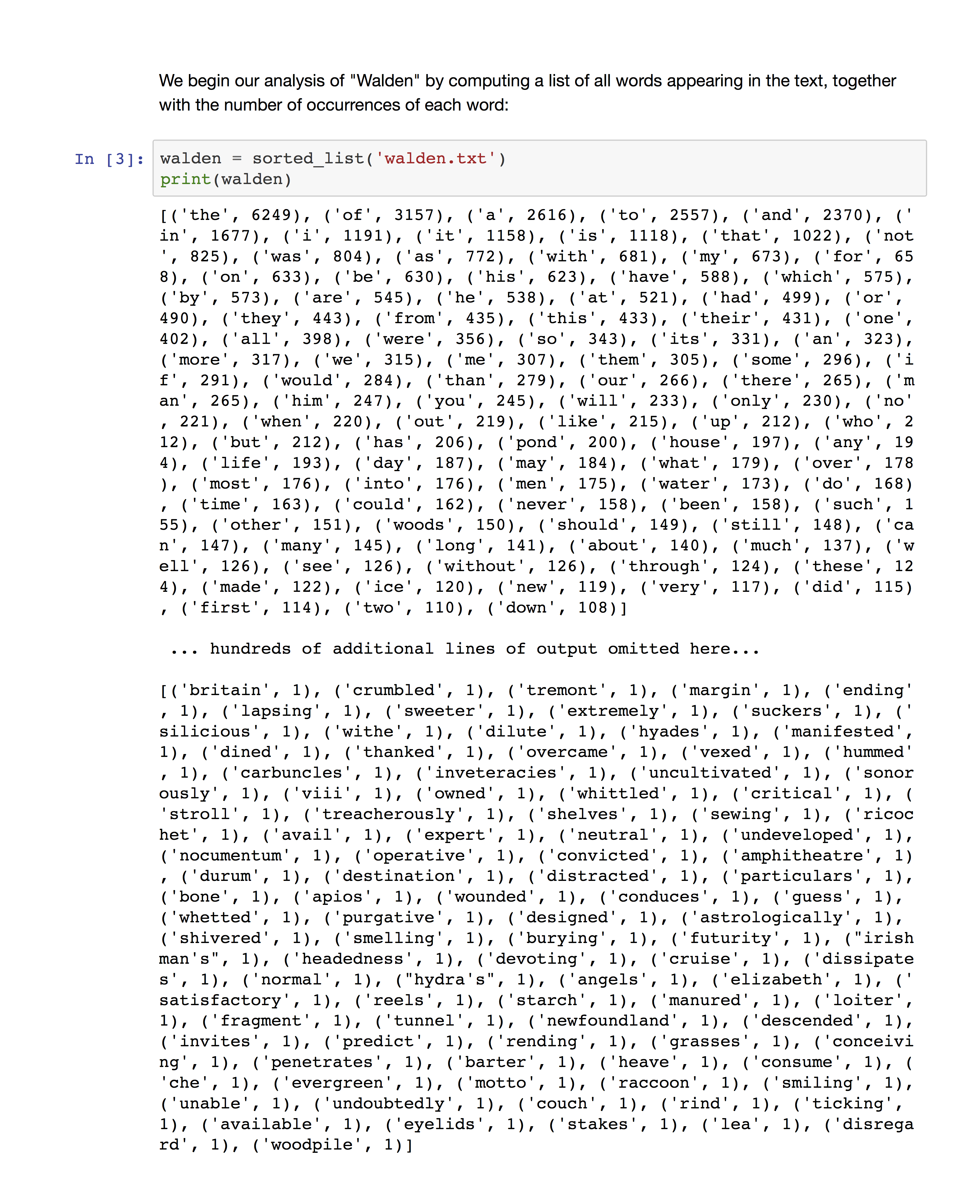 Excessive output size example